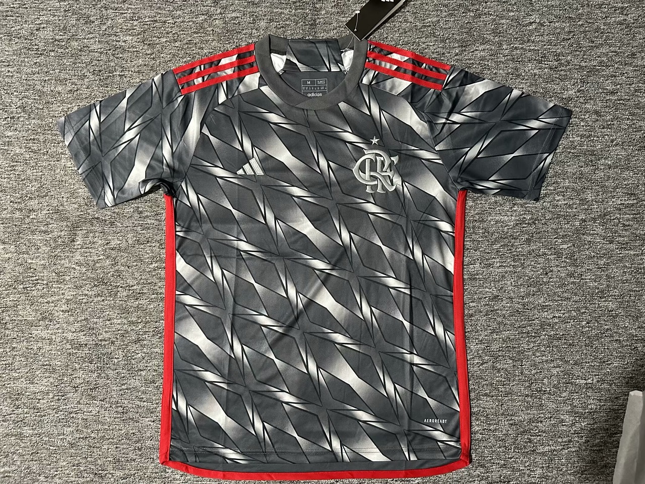 AAA Quality Flamengo 24/25 Third Grey Soccer Jersey